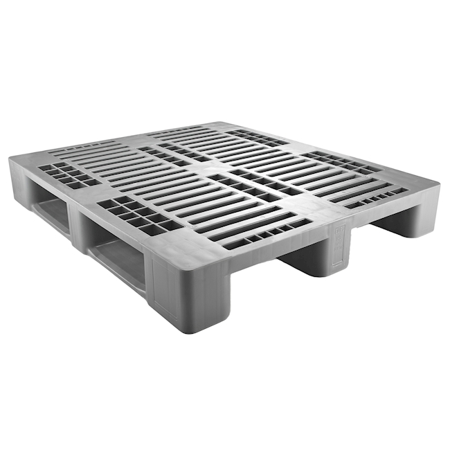 Industrial Pallet H3, 1200x1000mm, PE-HD, grey